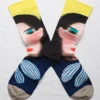 Bonne Maison - Face Canary Sock | Socks