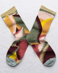 Bonne Maison - Natural Abstract Sock | Socks