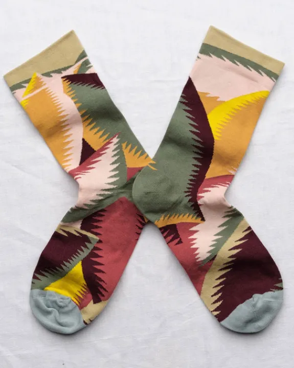 Bonne Maison - Natural Abstract Sock | Socks