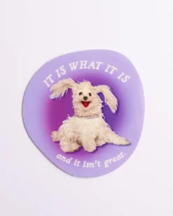Carla Adams - It Is What It Is Vinyl Sticker | Stickers, Stationery & Scrapbooking