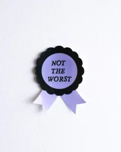 Carla Adams - Not the Worst Vinyl Sticker | Stickers, Stationery & Scrapbooking