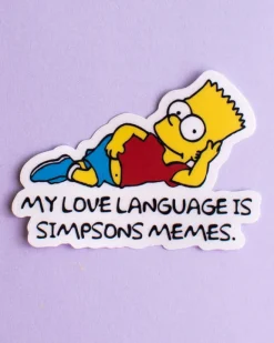 Carla Adams - Simpsons Meme Vinyl sticker | Stickers, Stationery & Scrapbooking
