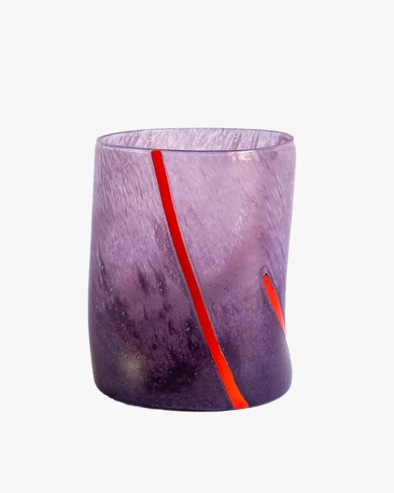 casa celva - Giro Tumbler - Purple and Red | Mugs & Glasses | Ceramics & Glass
