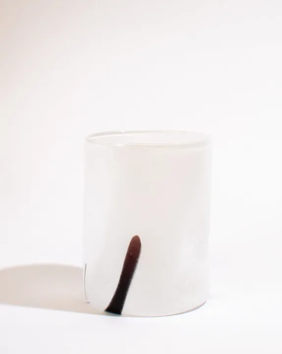 casa celva - Giro Tumbler - White and Black | Mugs & Glasses | Ceramics & Glass
