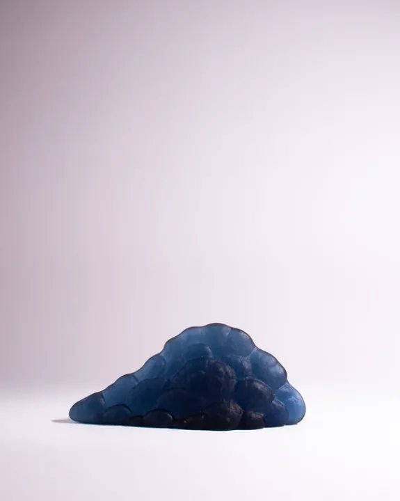 Caslake and Pedler Glass Caslake and Pedler - Medium Glass Cloud - Smoke Grey | Ceramics & Glass