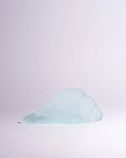 Caslake and Pedler Glass Caslake and Pedler - Medium Glass Cloud - Ice | Ceramics & Glass