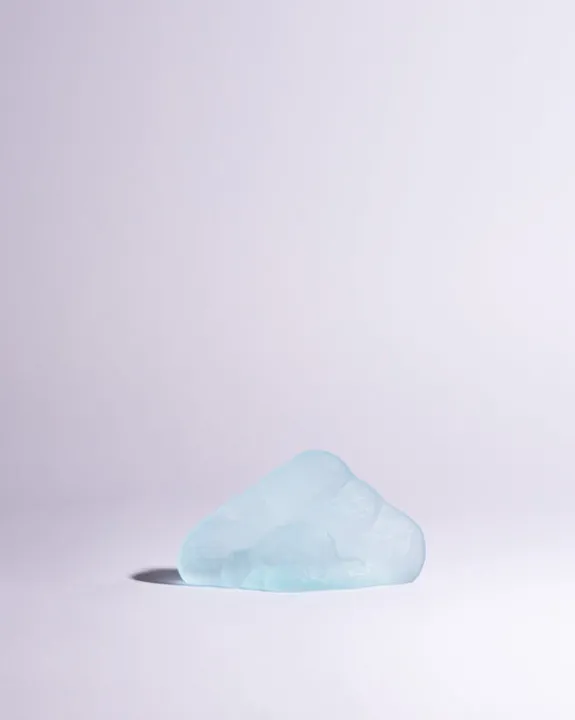 Caslake and Pedler Glass Caslake and Pedler - Small Glass Cloud - Ice | Ceramics & Glass