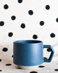 chips japan Stackable Mug - Matte Sand Blue | Mugs & Glasses | Tableware