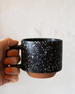 chips japan Stackable Mug - Black and White Splash | Mugs & Glasses | Tableware
