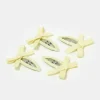 Chunks - Bow Snap Clips in Butter | Hair Accessories