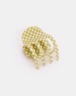 Chunks - Ursa Claw - Olive Check | Hair Accessories