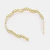 Chunks - Wavy Headband - Olive Check | Hair Accessories