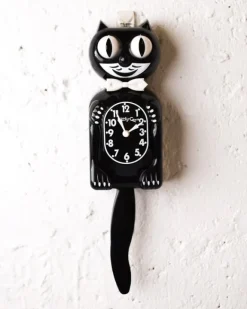 Kit Cat Klock Classic Black Kitty-Cat Klock - Small | Home Decor