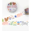 Cozyca - Happy Garden by Aiko Fukawa - Clear Washi Tape | Kids Kids Craft & Activities | Stickers, Stationery & Scrapbooking