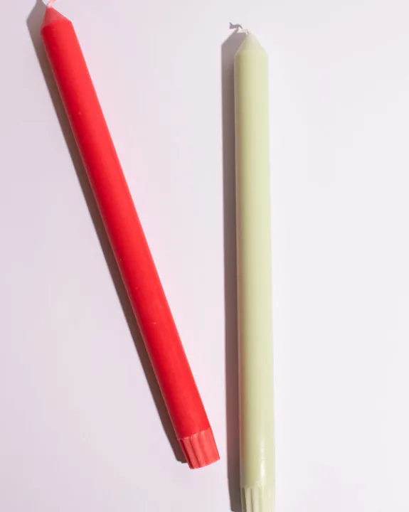 Pinky's Dinner Candle Set - Watermelon and Matcha | Candles & Holders