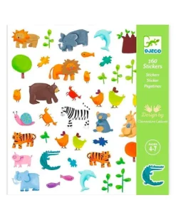 Djeco - Animal Stickers | Kids Kids Craft & Activities | Stickers, Stationery & Scrapbooking