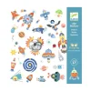 Djeco - Interstellar Stickers | Kids Kids Craft & Activities | Stickers, Stationery & Scrapbooking
