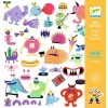 Djeco - Monster 160 Stickers | Kids Kids Craft & Activities | Stickers, Stationery & Scrapbooking