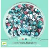 Djeco - Silver Alphabet Beading Set | Kids Kids Craft & Activities