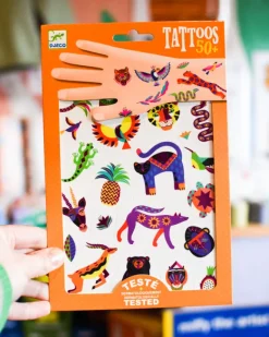 Djeco - Wild Beauty Temporary Tattoos | Kids Kids Craft & Activities