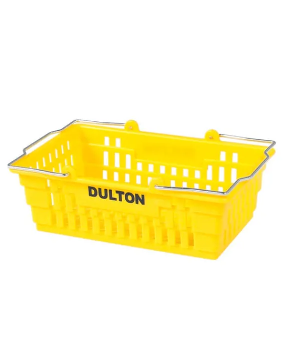 Dulton - Small Desktop Basket - Yellow | Storage & Organisation