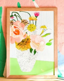 Emily Green - Floral Bunch Collage - Giclee Print | Art & Prints