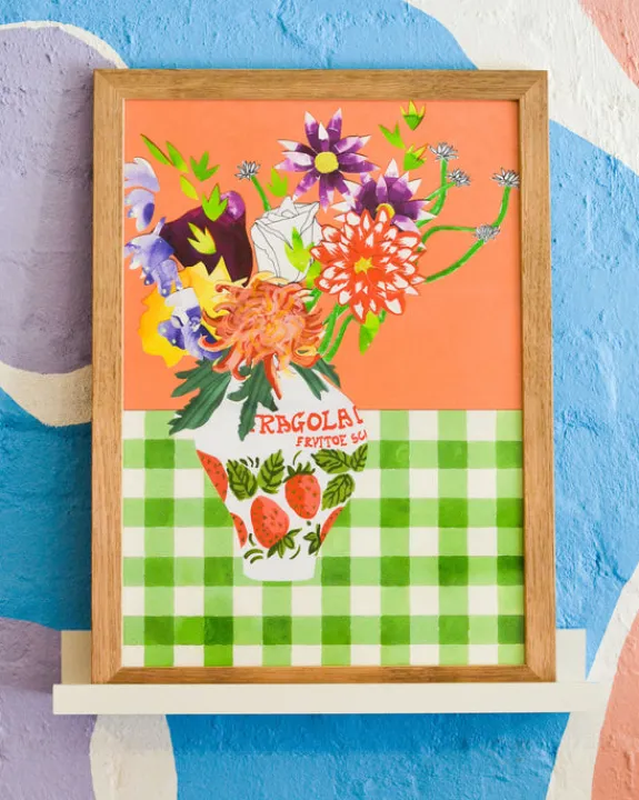Emily Green - Fragola Collage Giclee Print | Art & Prints