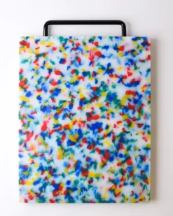 Fredericks u0026 Mae Fredericks & Mae - Multi/Confetti Cutting Board - Large | Chopping & Serving | Fun Things For The Kitchen