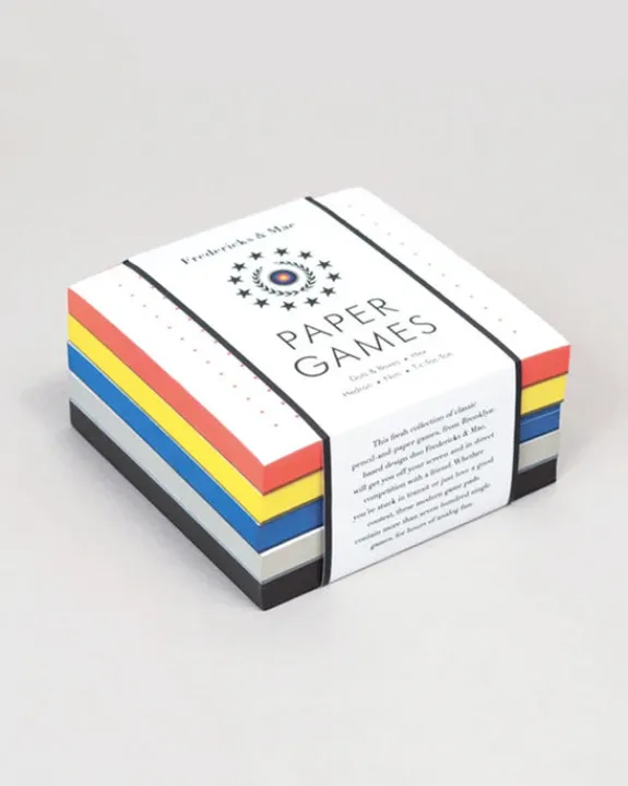 Hardie grant Fredericks & Mae - Two Player Paper Games | Kids Kids Craft & Activities | Stickers, Stationery & Scrapbooking