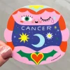 Free Period Press - Cancer Zodiac Vinyl Sticker | Stickers, Stationery & Scrapbooking