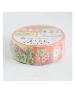 Furukawashiko - Washi Tape - Flower Garden | Stickers, Stationery & Scrapbooking