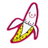 Gentle Thrills - B**by Banana Sticker | Stickers, Stationery & Scrapbooking