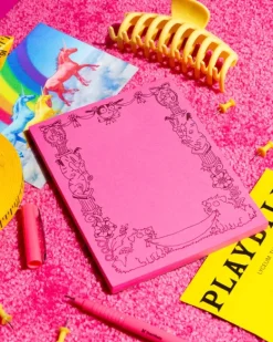 Gentle Thrills - Fancy Scratch Pad - Perfect Pink | Stickers, Stationery & Scrapbooking