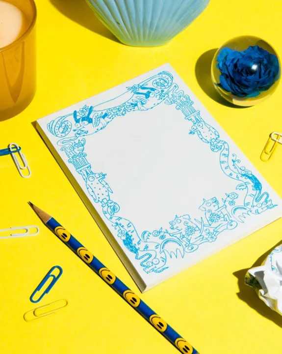 Gentle Thrills - Fancy Scratch Pad - Classic White | Stickers, Stationery & Scrapbooking