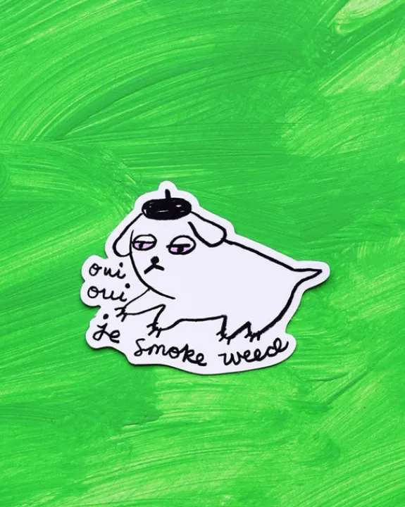 Gentle Thrills - Weed Dog | Stickers, Stationery & Scrapbooking