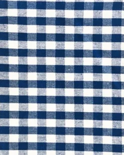 Pinky's Gingham Check Table Cloth 150 x 320cm - Navy | Napkins & Tablecloths | Tableware