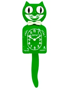 Kit Cat Klock Green Kit-Cat Klock | Fun Things For The Kitchen