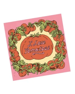 Hannah-Michelle Bayley - I Love Tomatoes Print | Art & Prints | Home Decor