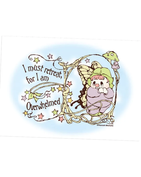Hannah-Michelle Bayley - Overwhelmed A3 Print | Art & Prints | Home Decor