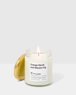 Hi Candle! - Orange Neroli and Mission Fig | Scented Candles & Room Sprays | Candles & Holders