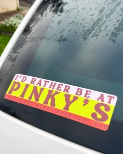 Pinky's I'd Rather Be At - Bumper Sticker | Stickers, Stationery & Scrapbooking