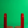 Idle Hands - Passage Bookends - Flame Red | Home Decor
