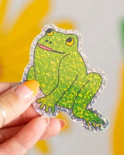 Jenny Lemons - Sticker - Glitter Froggy | Stickers, Stationery & Scrapbooking