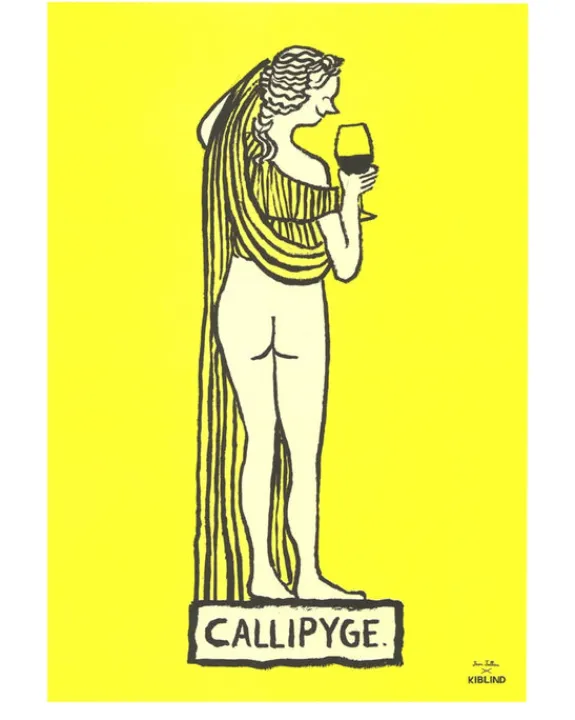 KIBLIND Atelier - Jean Jullien-Callipyge | Art & Prints | Home Decor