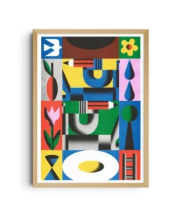 KIBLIND Atelier - Zebu - If You Were the Architect... A3 Poster | Art & Prints | Home Decor
