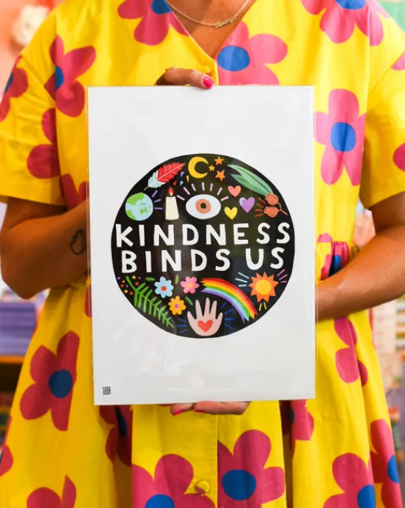 Luke John Matthew Arnold Kindness Binds Us - A4 Print - | Art & Prints