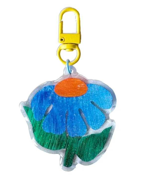 Kitya Palaskas Kitiya Palaskas - Daisy Keyring | Keyrings & Bag Charms