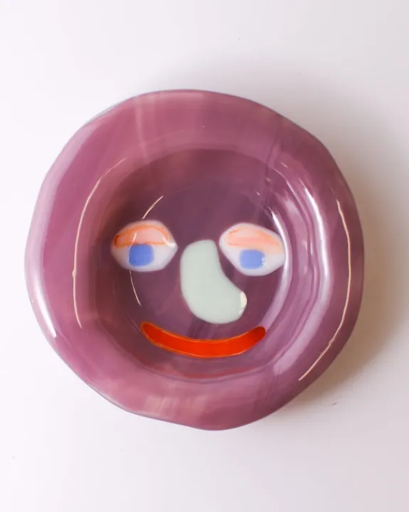 Lawn Bowls - Face Plate Green Nose | Plates & Bowls | Art & Prints