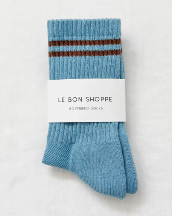 Le Bon Shoppe - Boyfriend Socks - Powder Blue | Socks