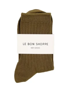 Le Bon Shoppe - Her Socks - Pesto | Socks